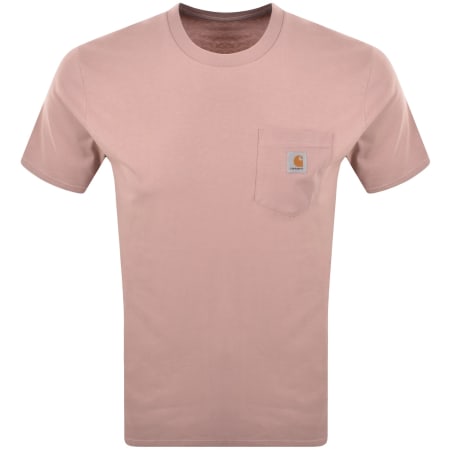 Tシャツ・カットソー Carhartt Wip T-Shirt Con Tasca CARHARTT S/S POCKET T-SHIRT Black （カーハート ショート